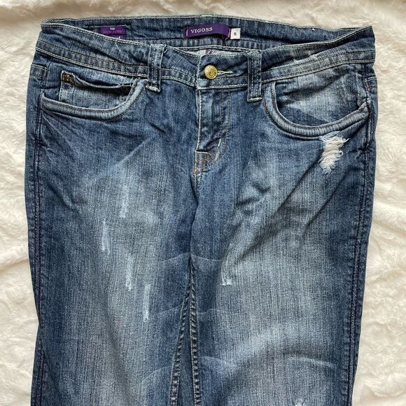 Vigoss The New York Bootcut Flap Pockets Denim Jeans - Women’s 9 - Picture 2 of 11